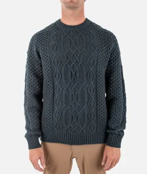 Angler Oystex Sweater - Navy