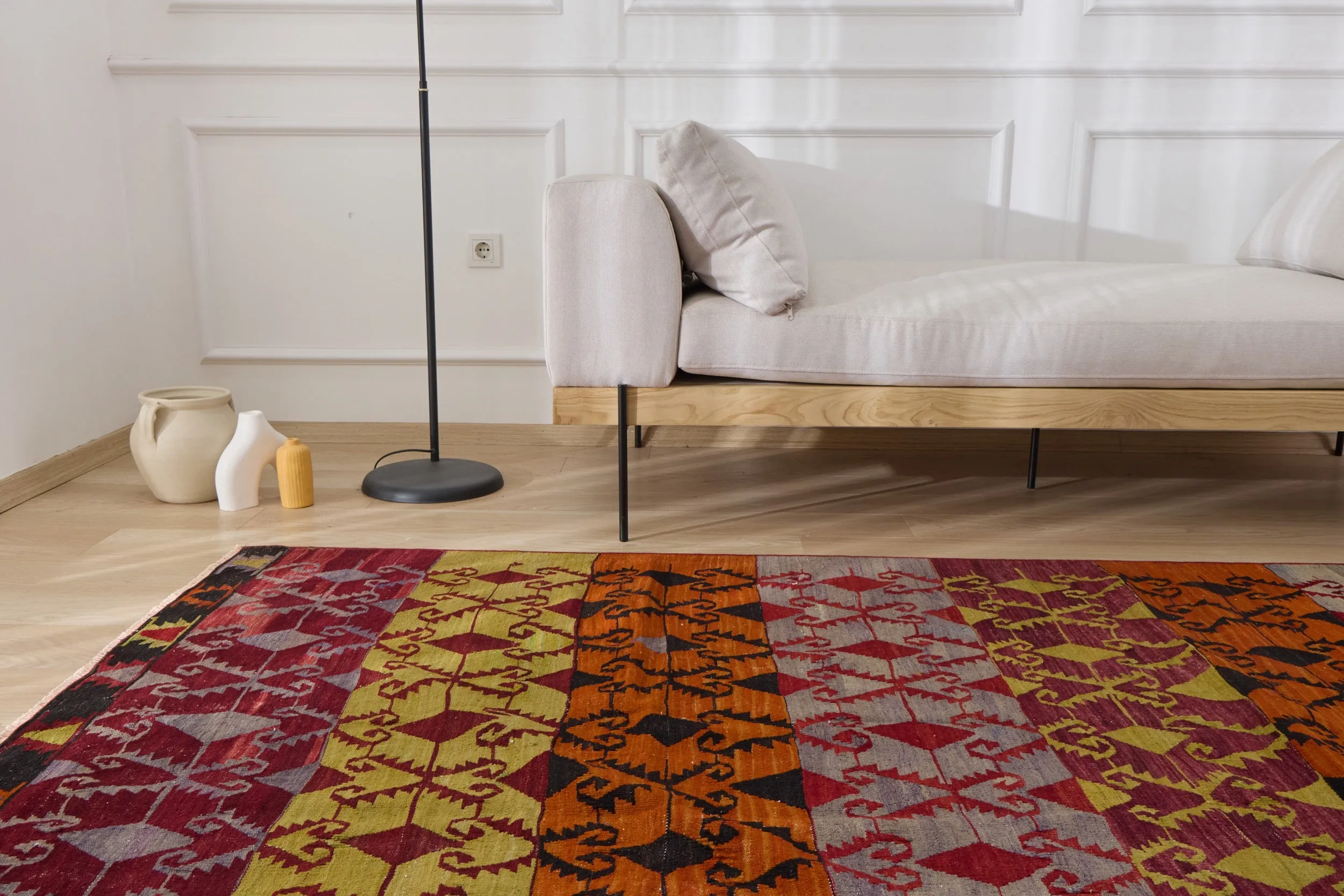 Aryana - Vintage Turkish Kilim Runner Rug