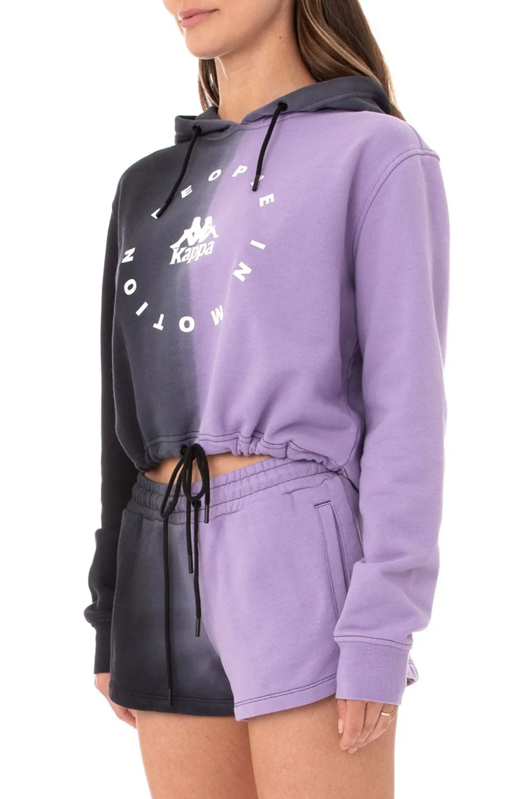 Authentic Kepulaun Pullover Hoodie - Black/Violet