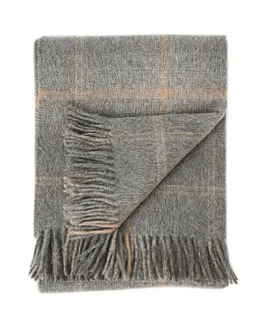 Awenda Throw Charcoal/Tan