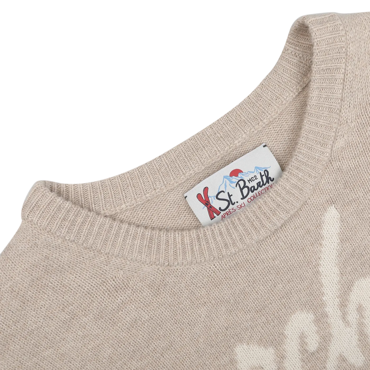 Beige Wool Cashmere Courchevel Sweater