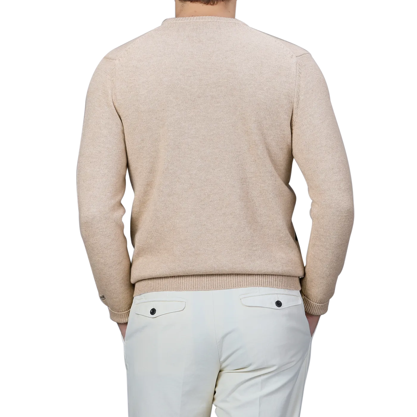 Beige Wool Cashmere Courchevel Sweater