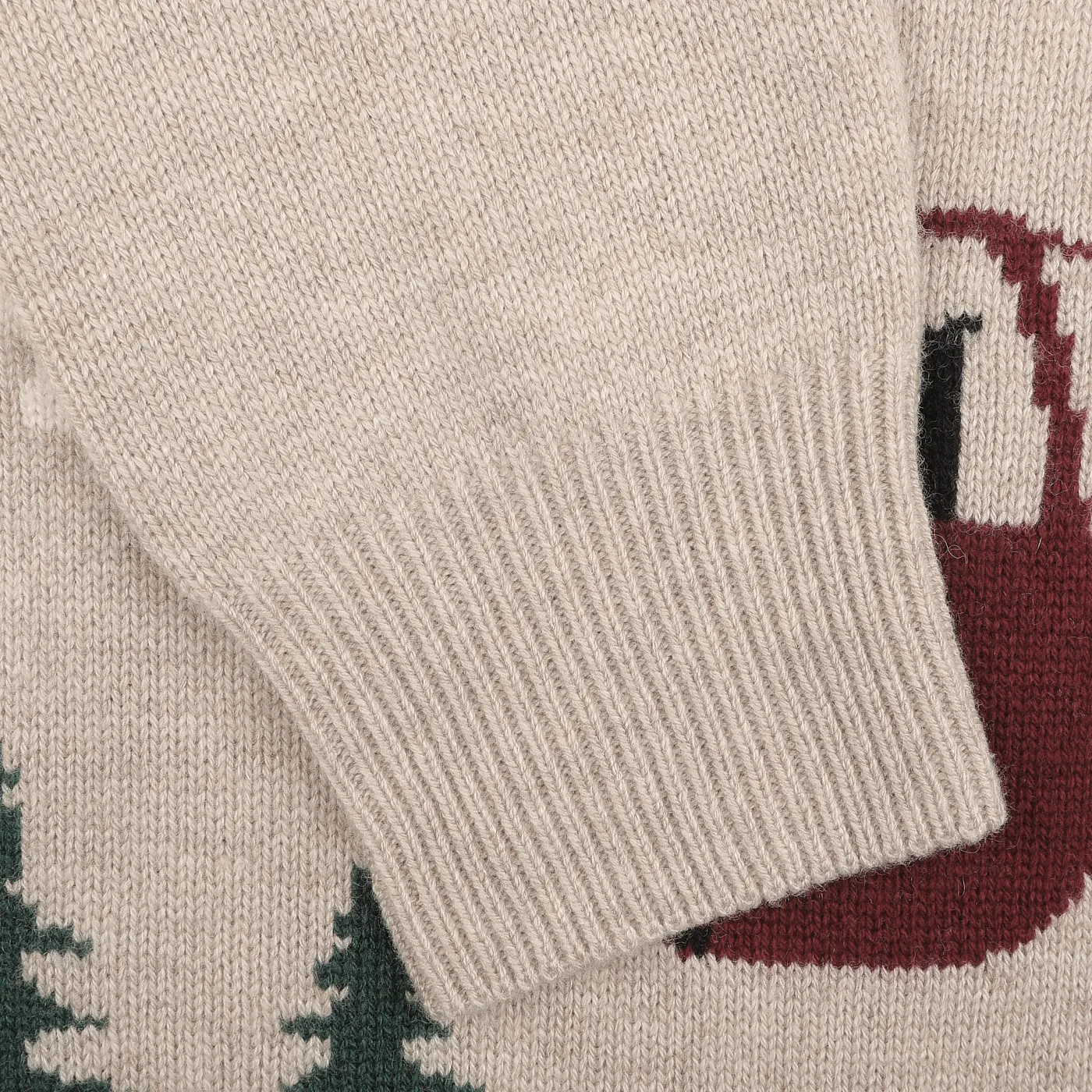 Beige Wool Cashmere Courchevel Sweater