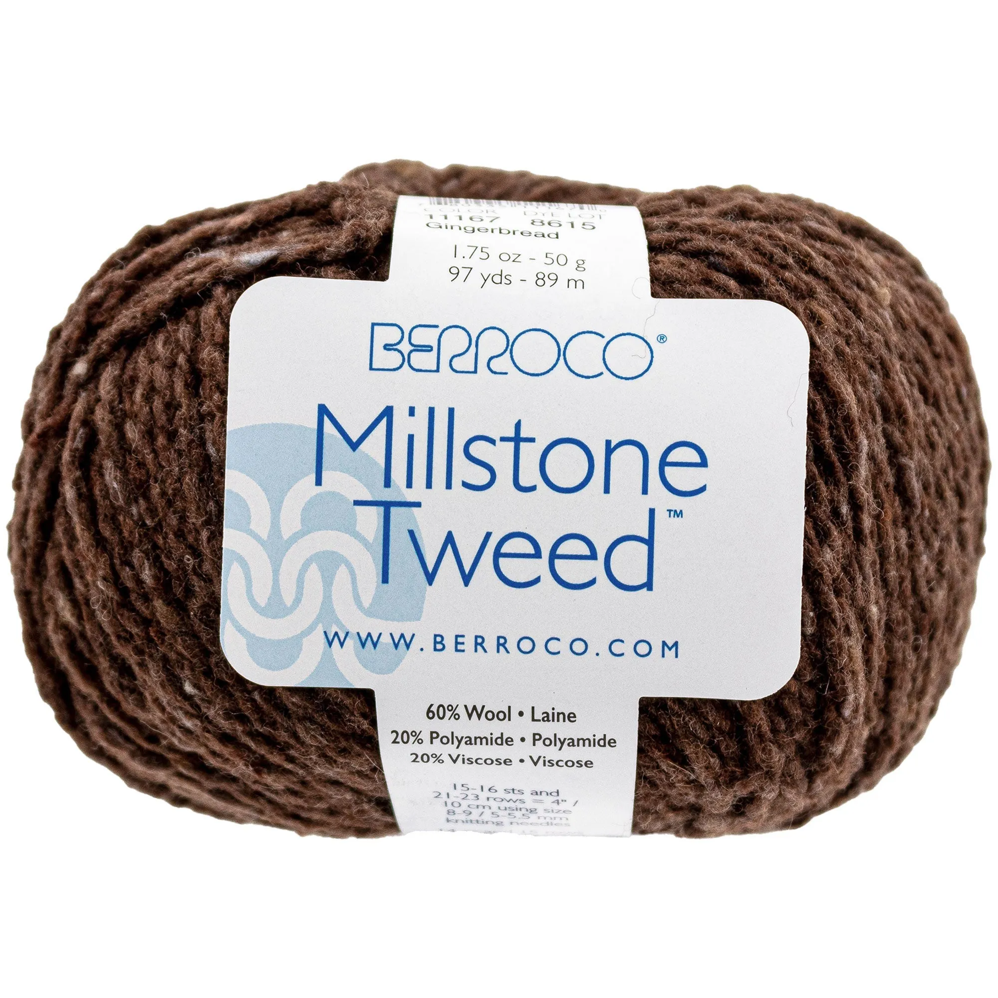 Berroco Millstone Tweed Yarn - 11167 Gingerbread