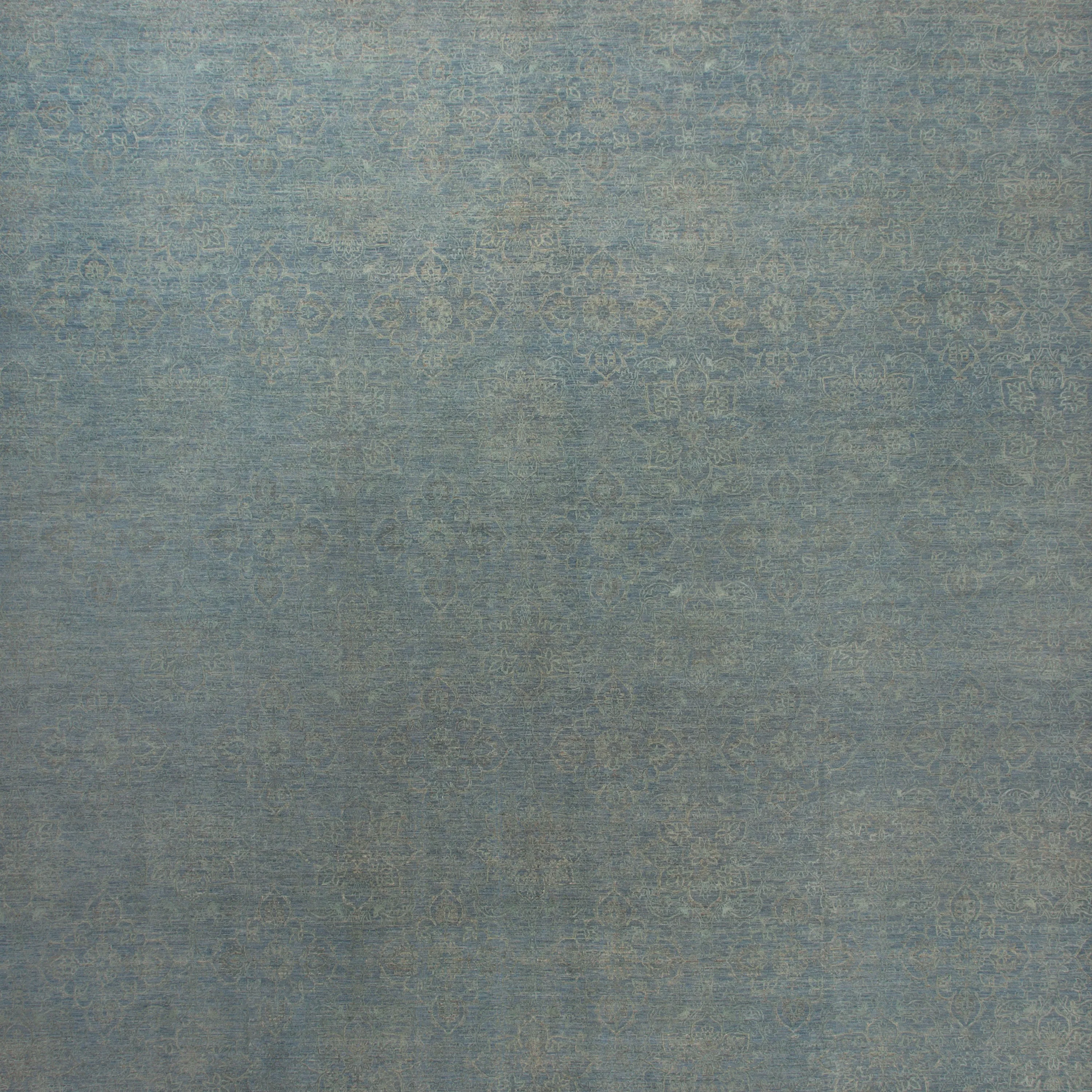 Blue Transitional Wool Rug - 15'1" x 23'1"