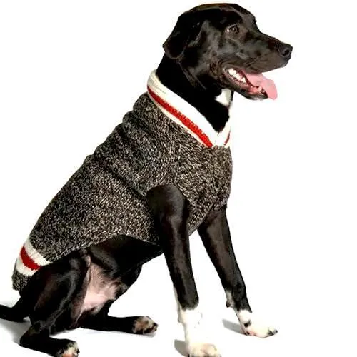 Boyfriend Wool Dog Sweater