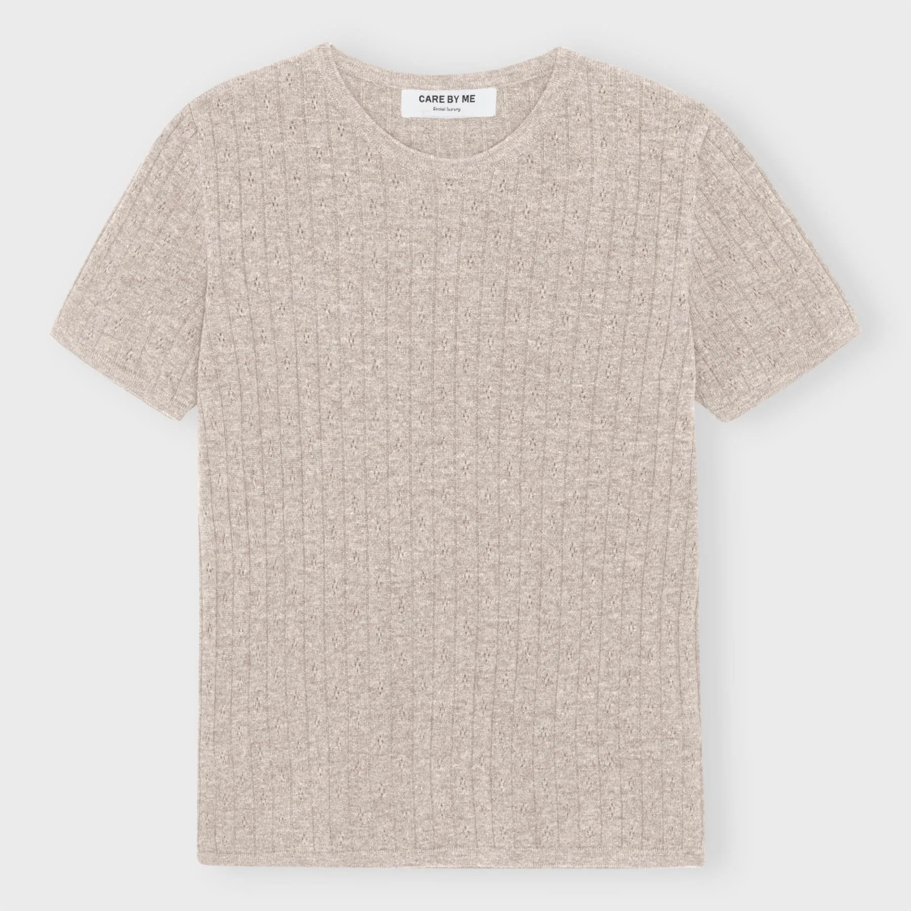 CARE BY ME Josephine Short Sleeve Sweater