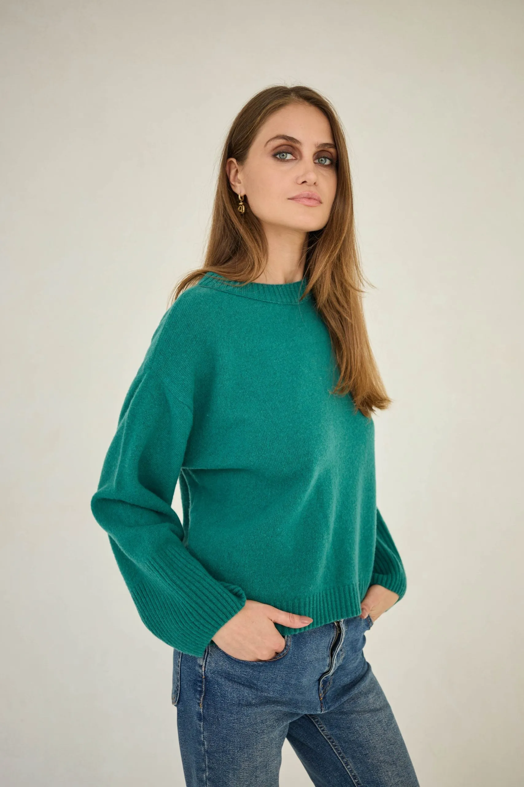 Cashmere Sweater Verona Green