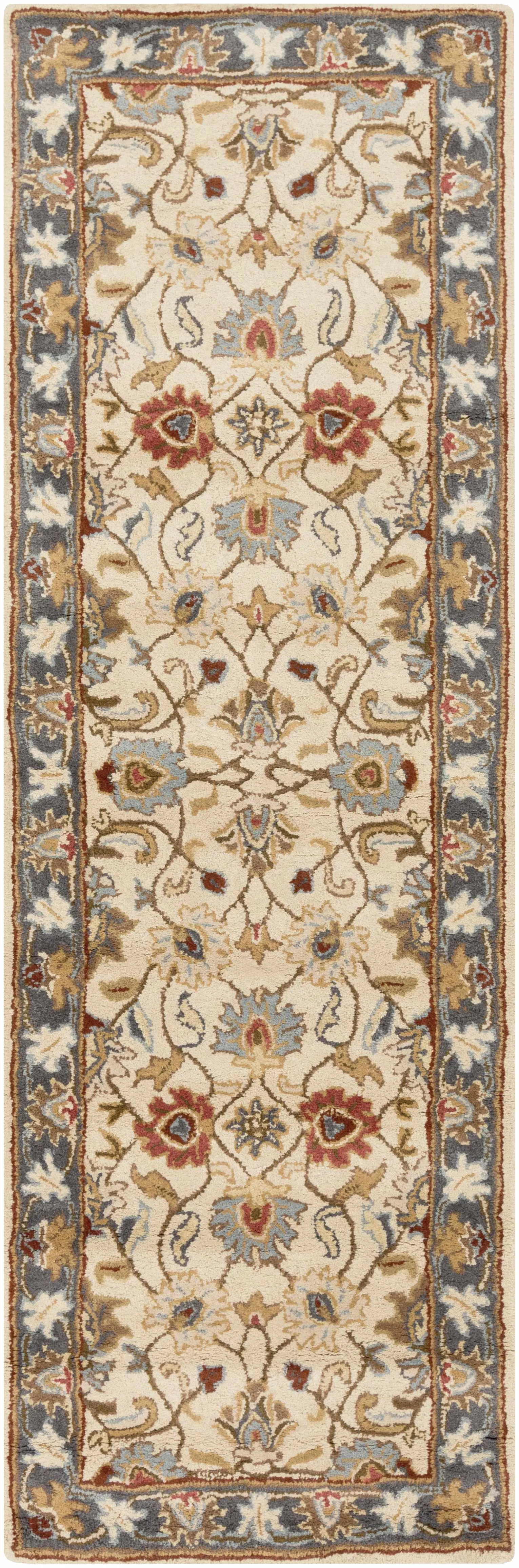 Cherryfield 1125 Yellow&Sage Wool Rug