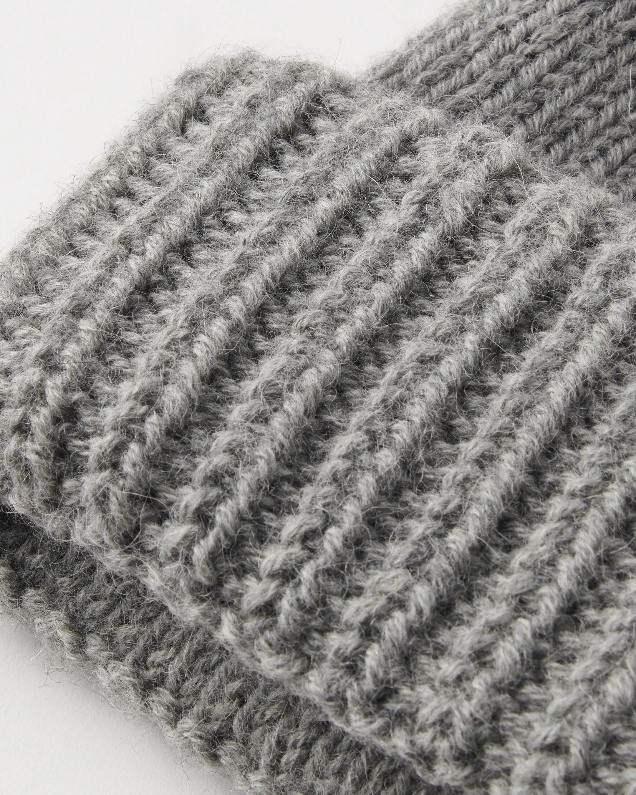 Chunky Beanie Pampas Light Grey