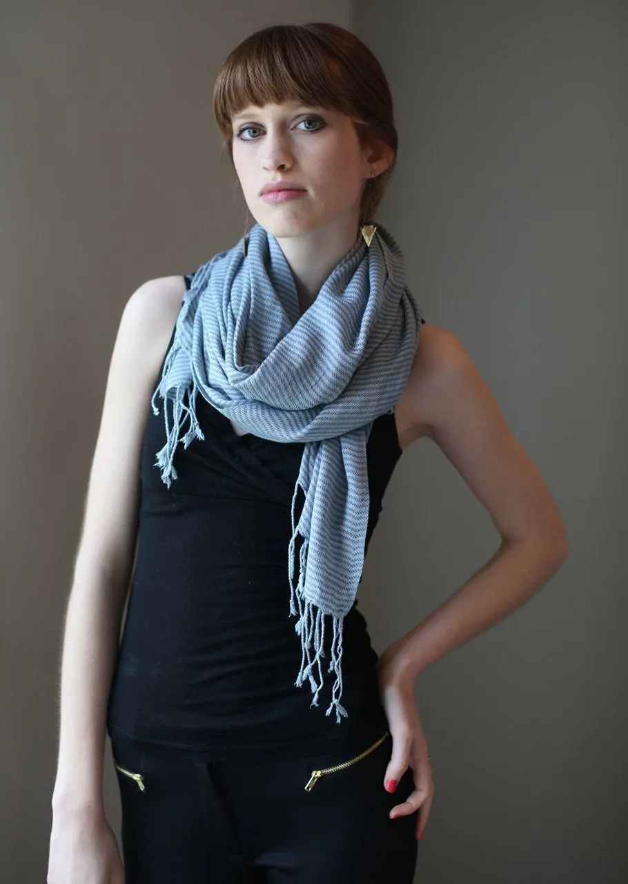 Classic City Stripe Super Soft Scarf