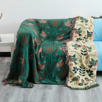 Cotton gauze sofa cover cover cloth sofa cushion blanket towel quilt