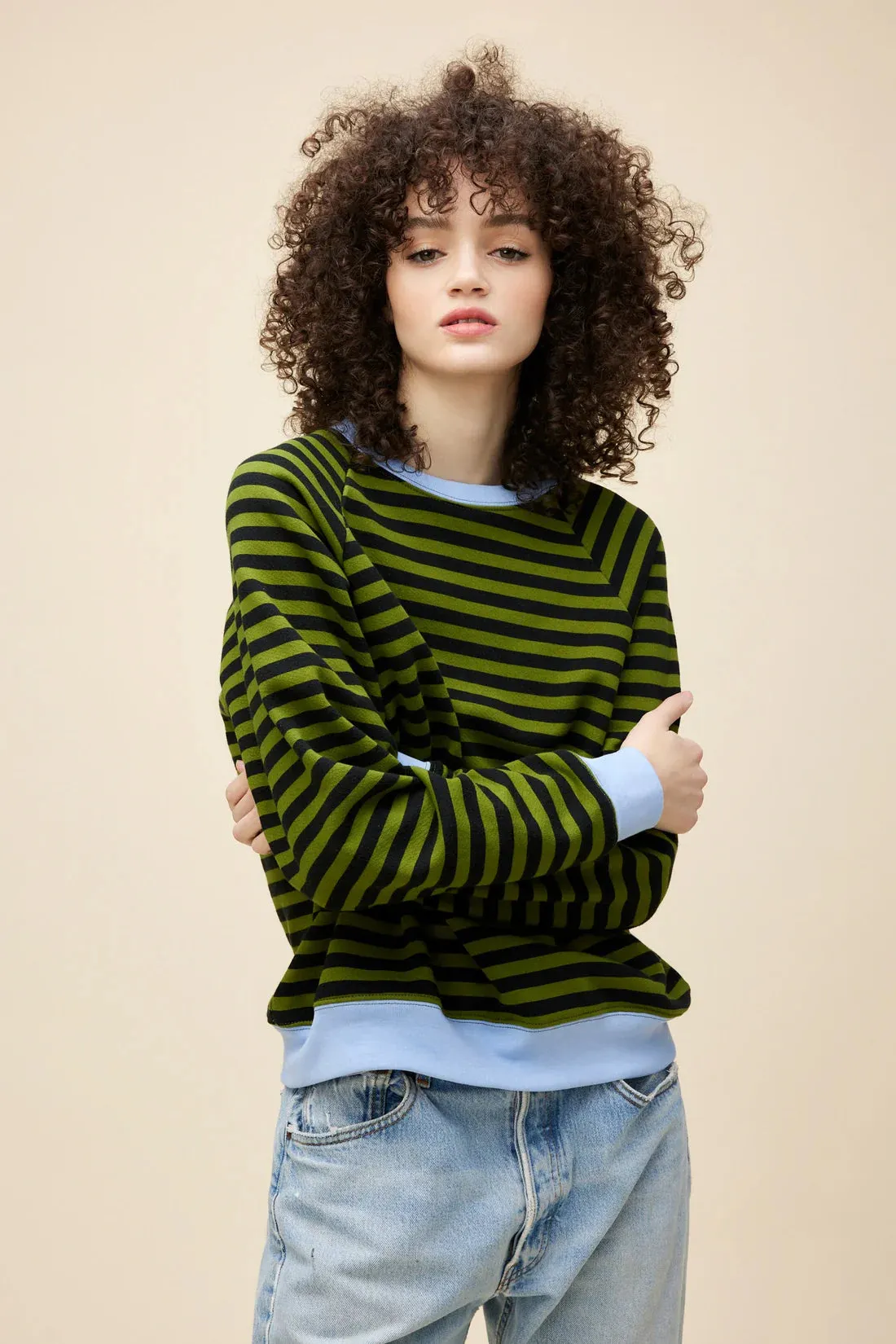 Daydreamer Stripe Vintage Sweatshirt