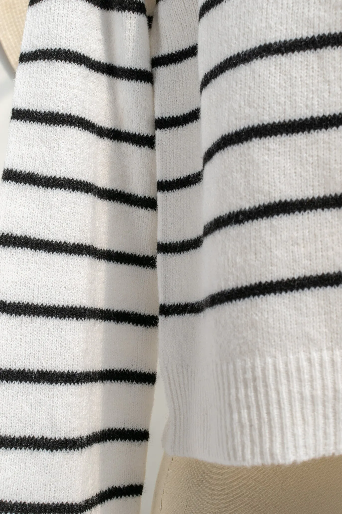 Deauville Striped Cardigan