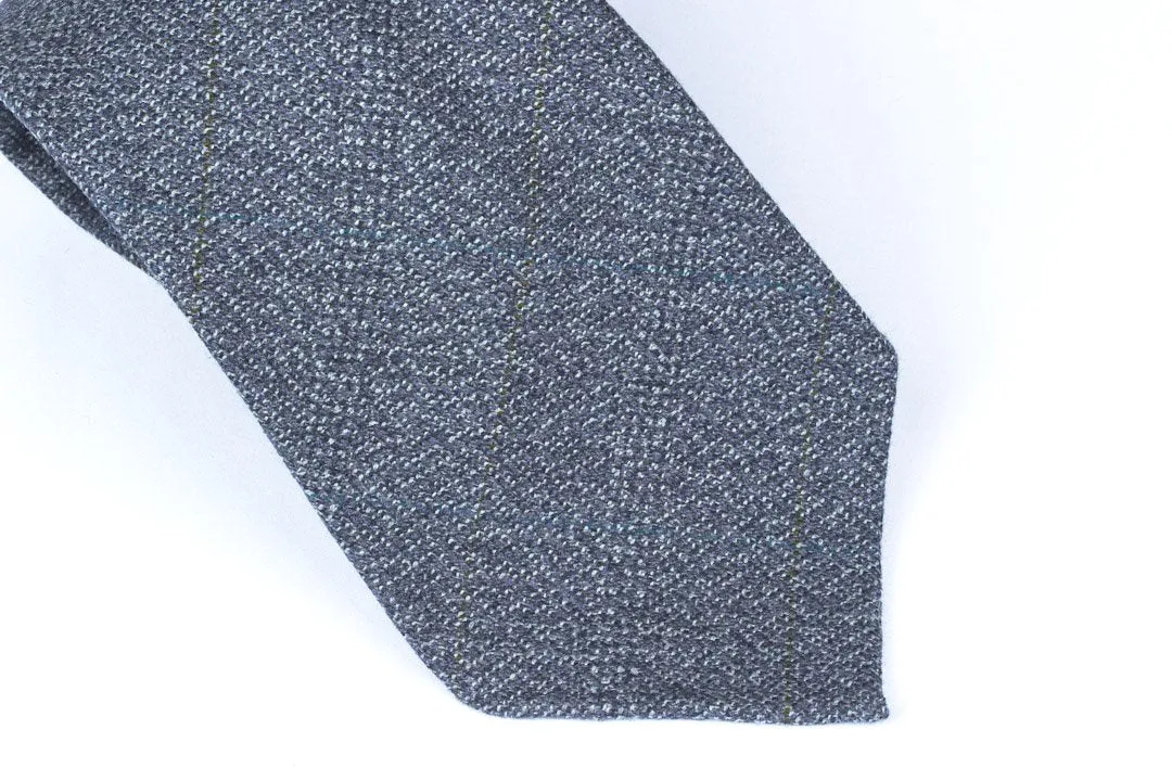 Escorial Blue Mélange Checks