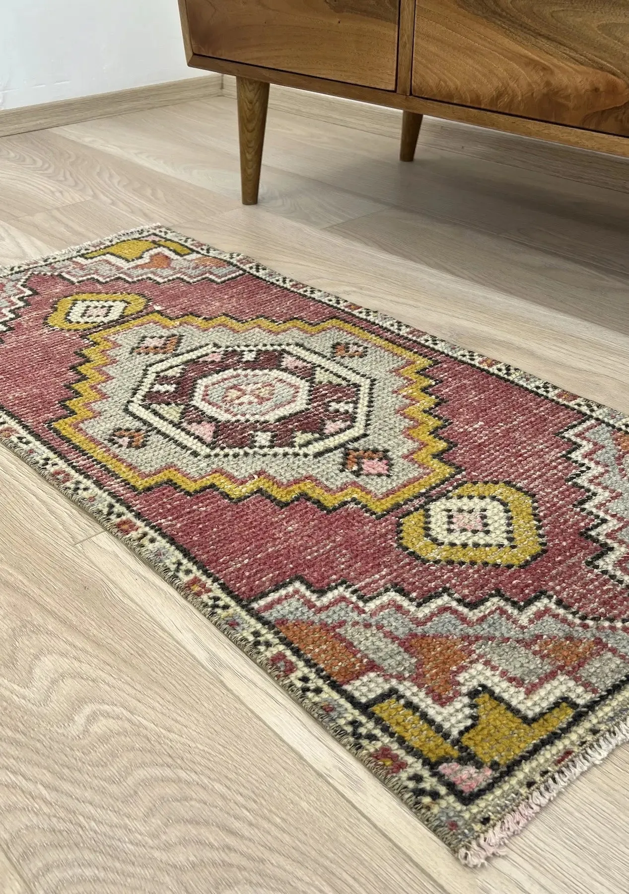 Etka - Vintage Turkish Small Rug