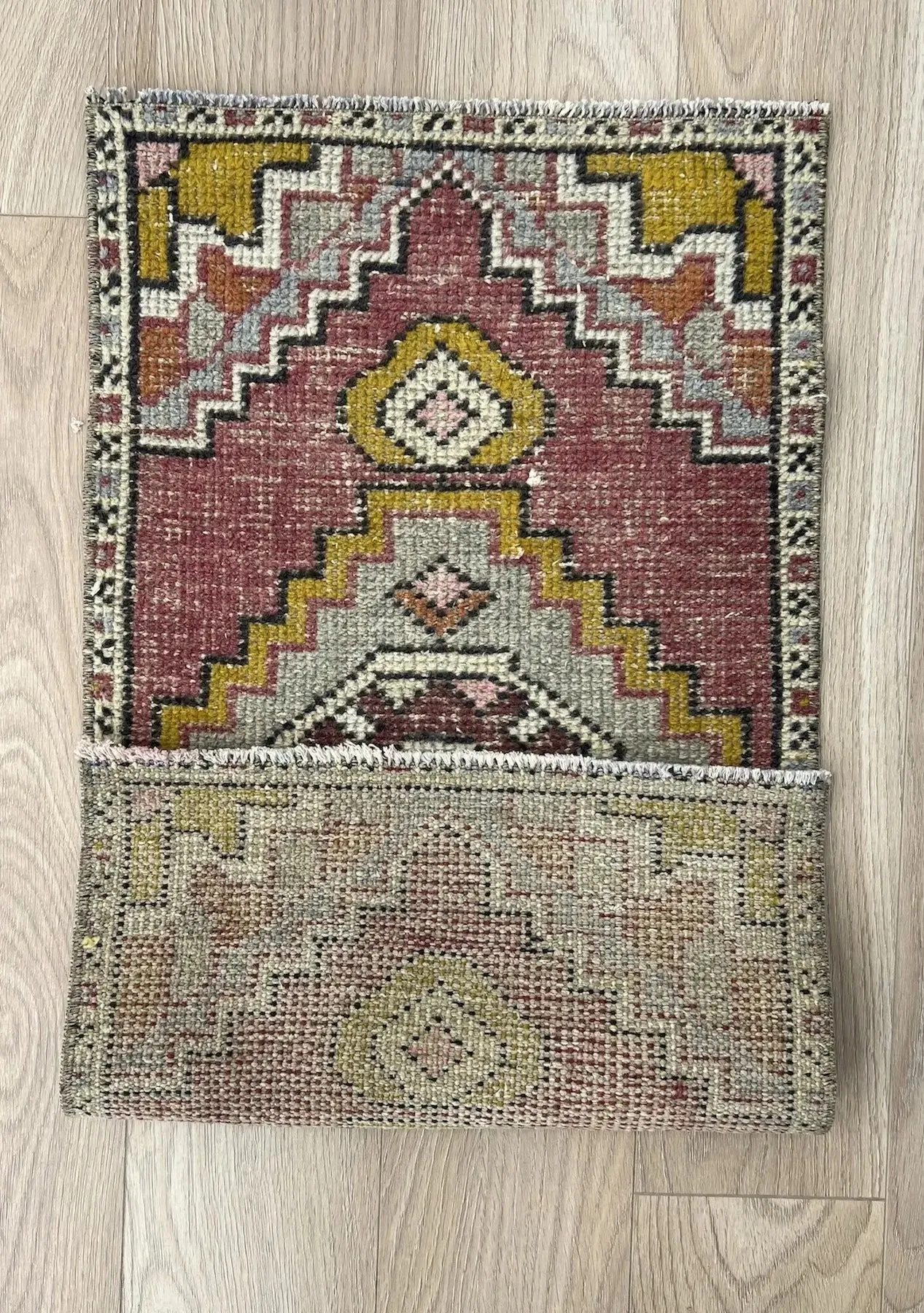 Etka - Vintage Turkish Small Rug