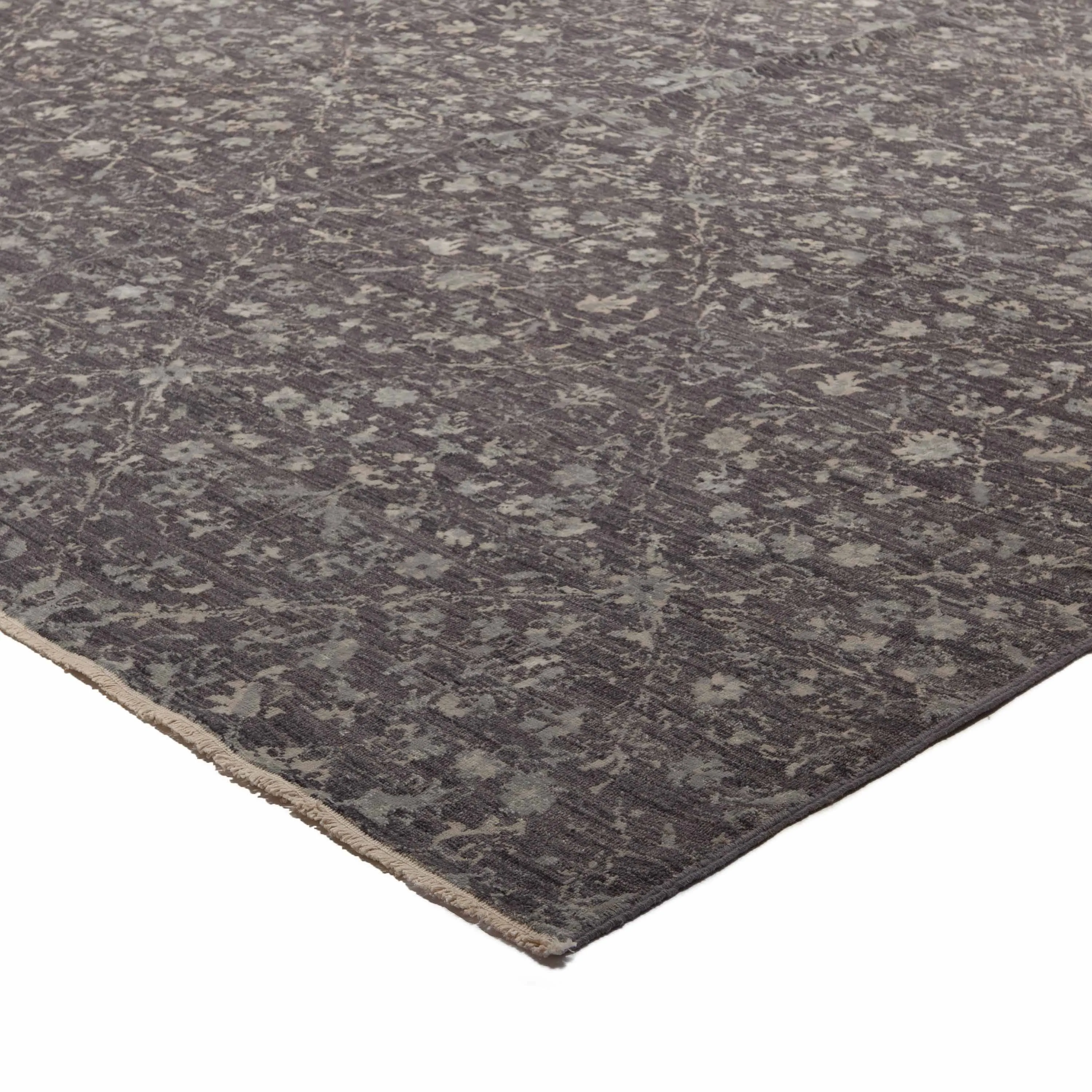 Grey Transitional Wool Rug - 17'9" x 26'