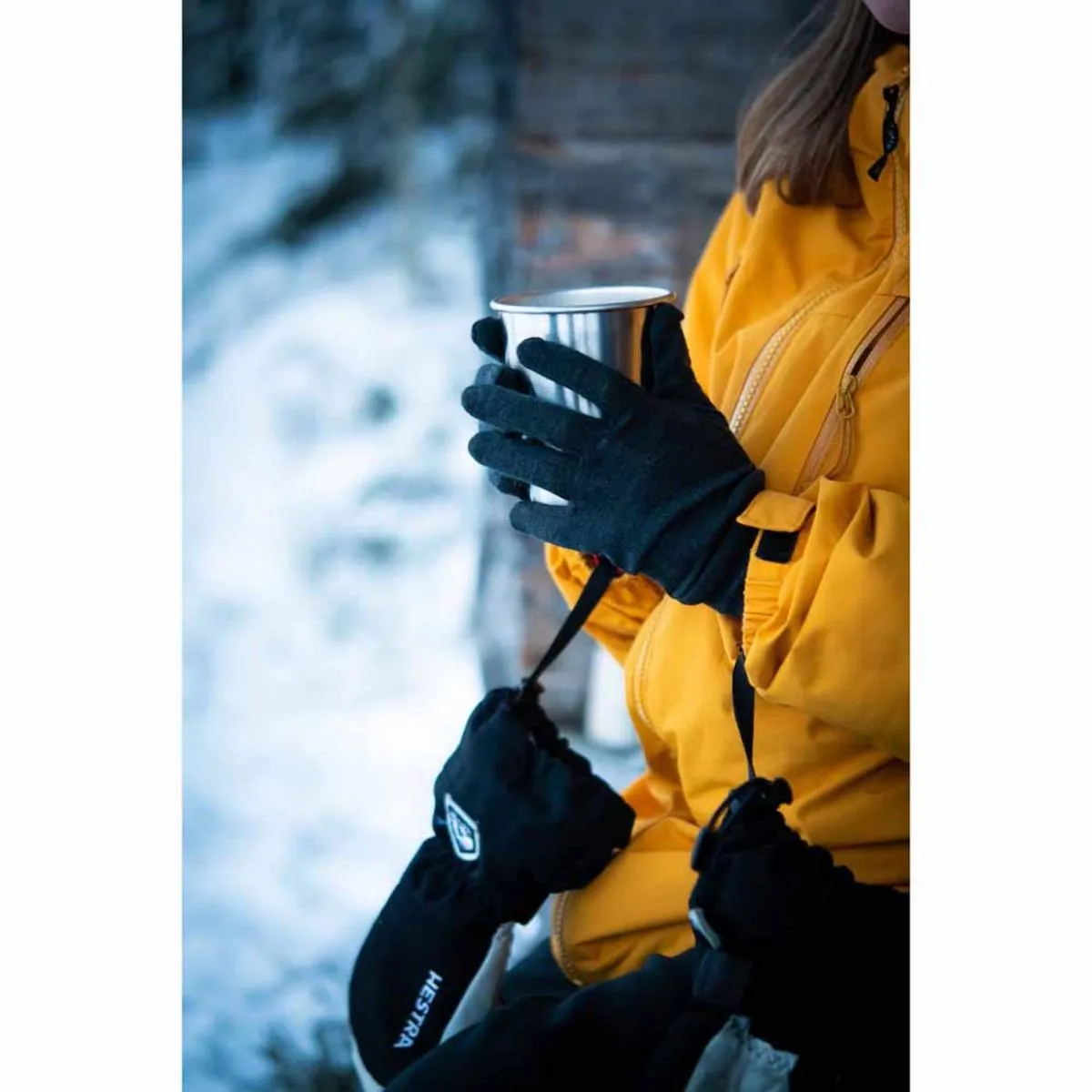 Hestra Merino Wool Liner Active Gloves