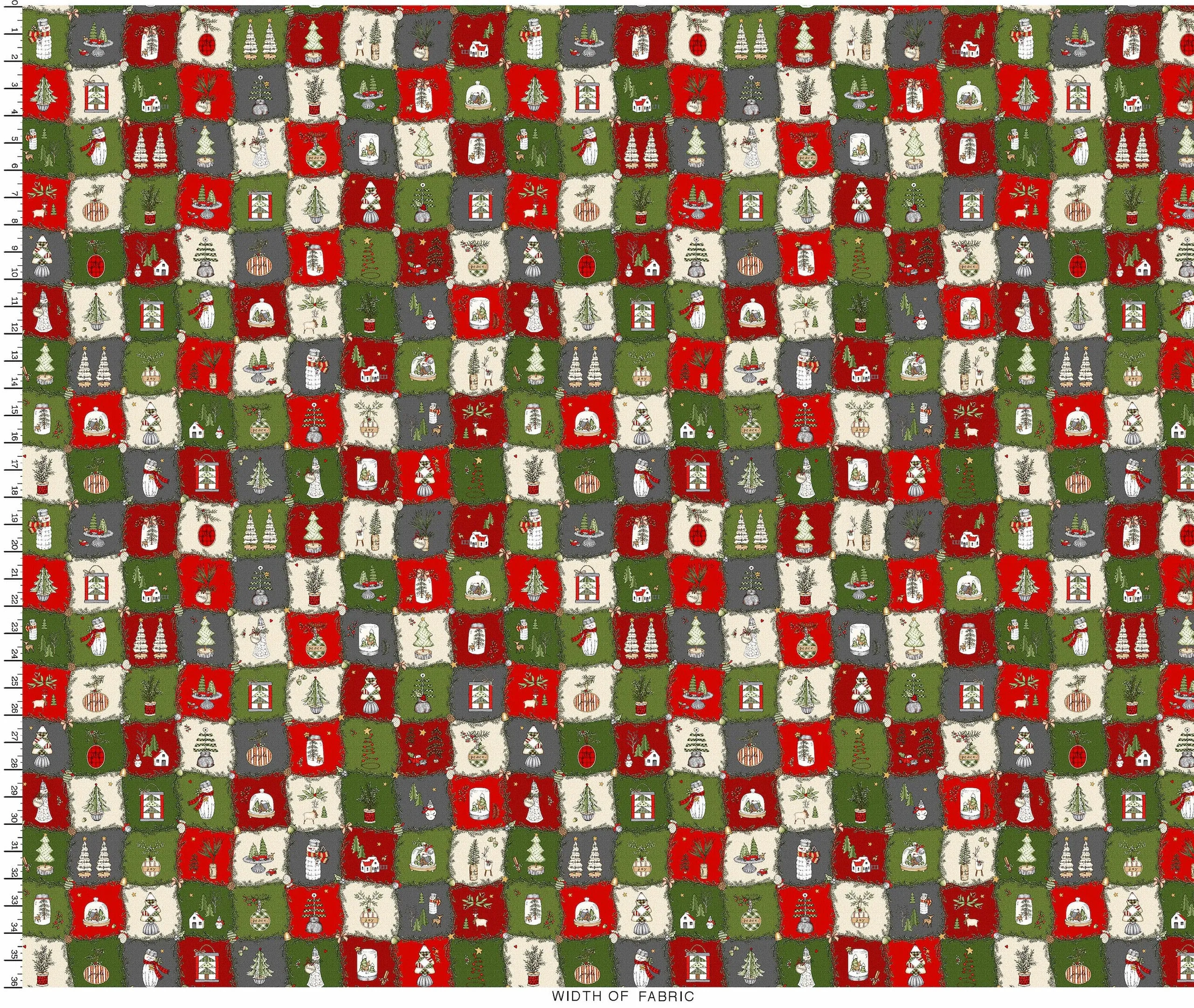 Homemade Holidays | Plaid - Multi by Kris Lammers for Maywood Studio | MAS10550-Z