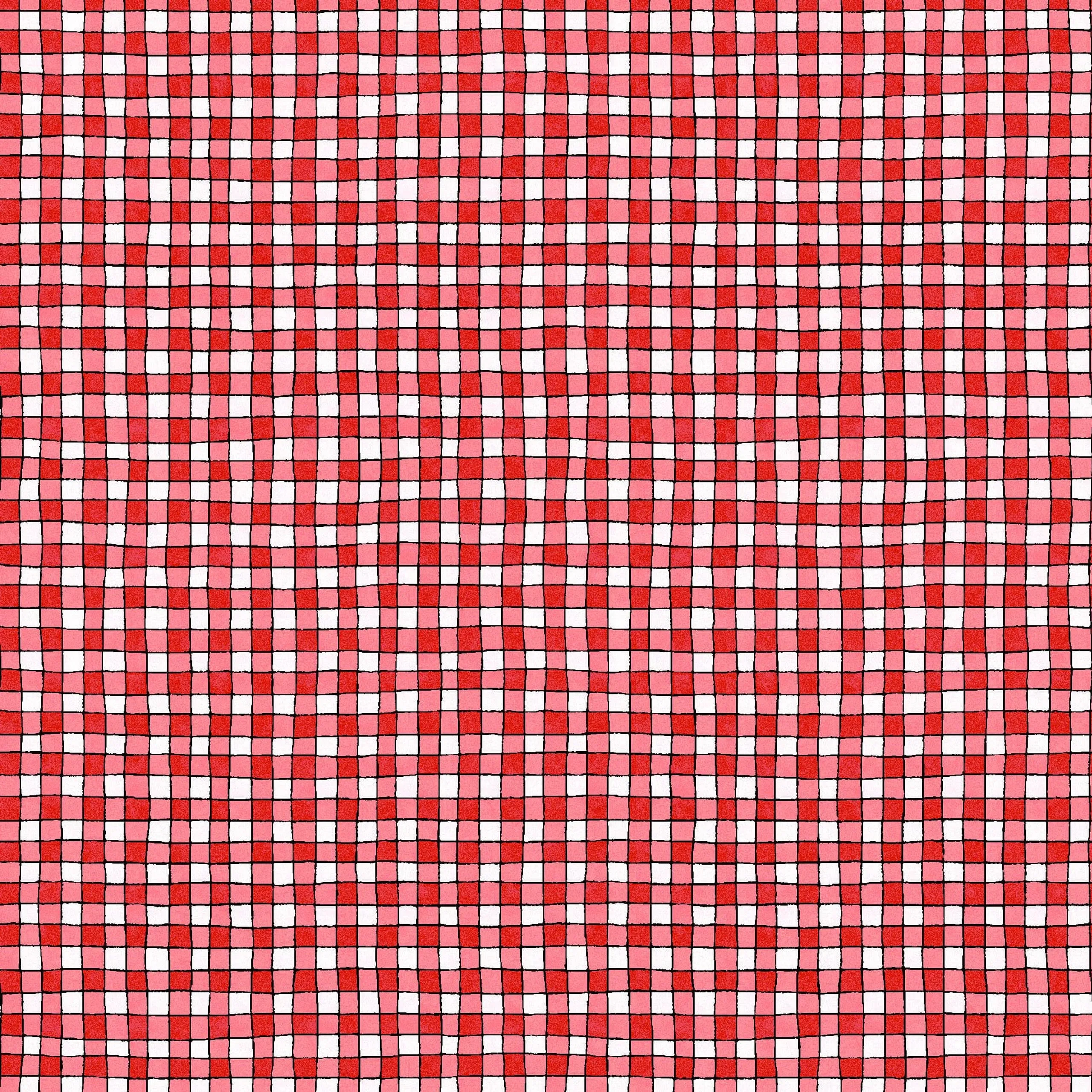 I Heart You | Gingham - Red by Kris Lammers for Maywood Studio | MAS10764-R