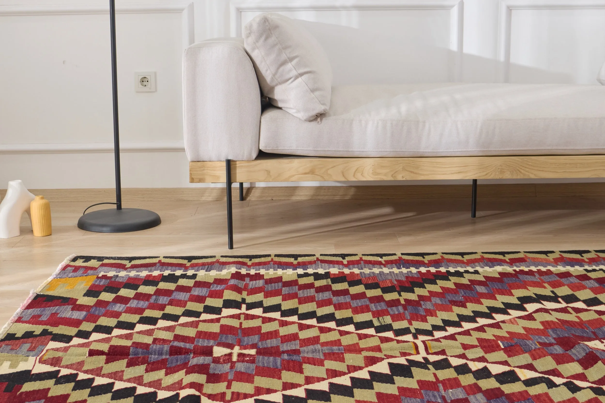 Imani - Vintage Turkish Kilim Rug