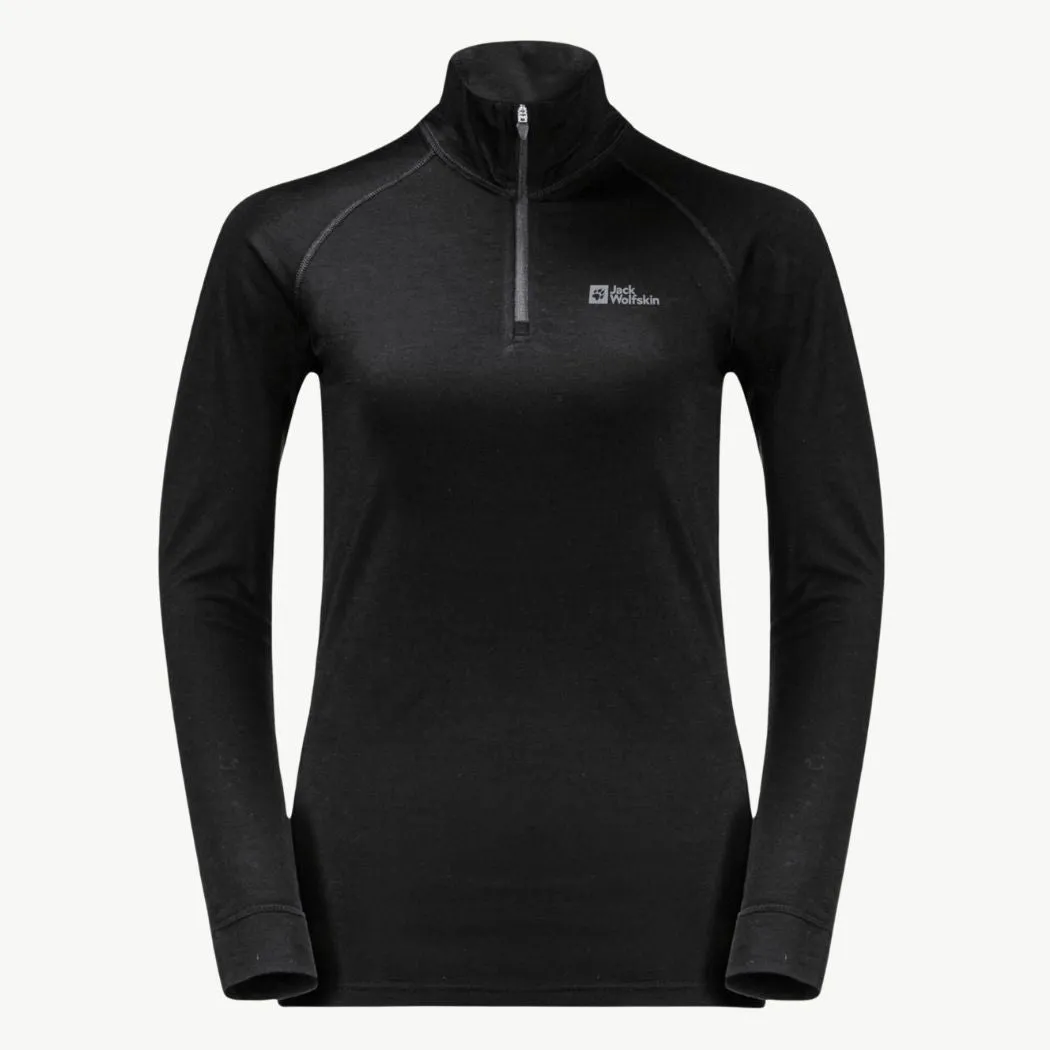 jack wolfskin Alpspitze Wool HZ Women's Long Sleeves