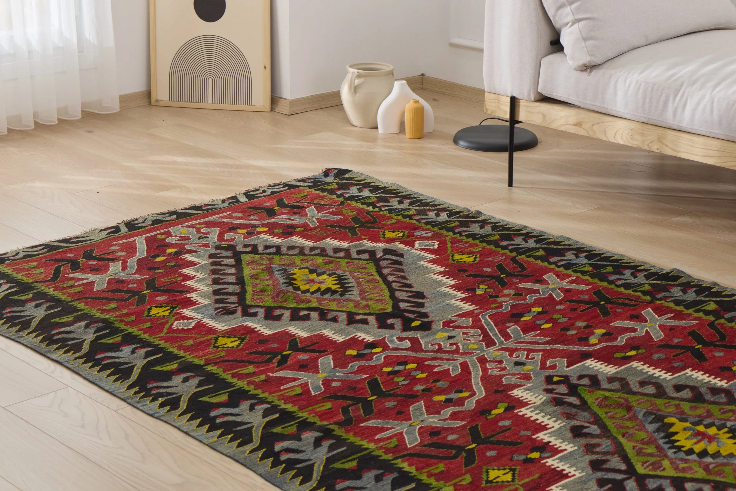 Kallie - Vintage Turkish Kilim Rug