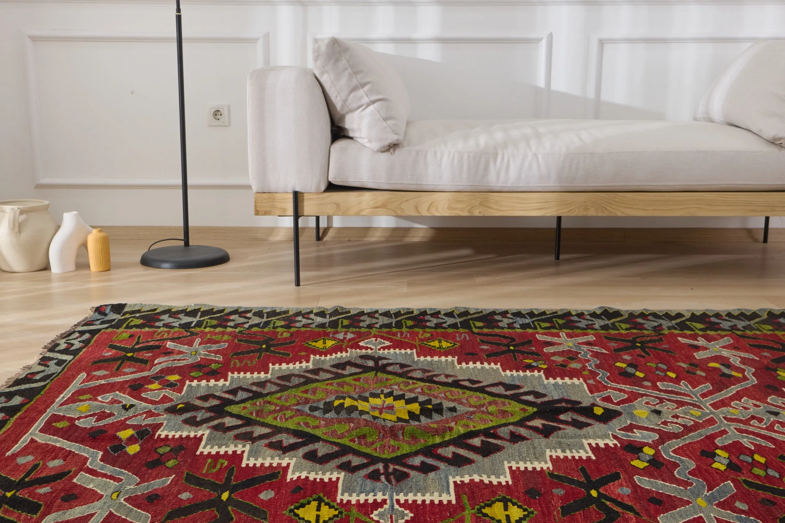 Kallie - Vintage Turkish Kilim Rug