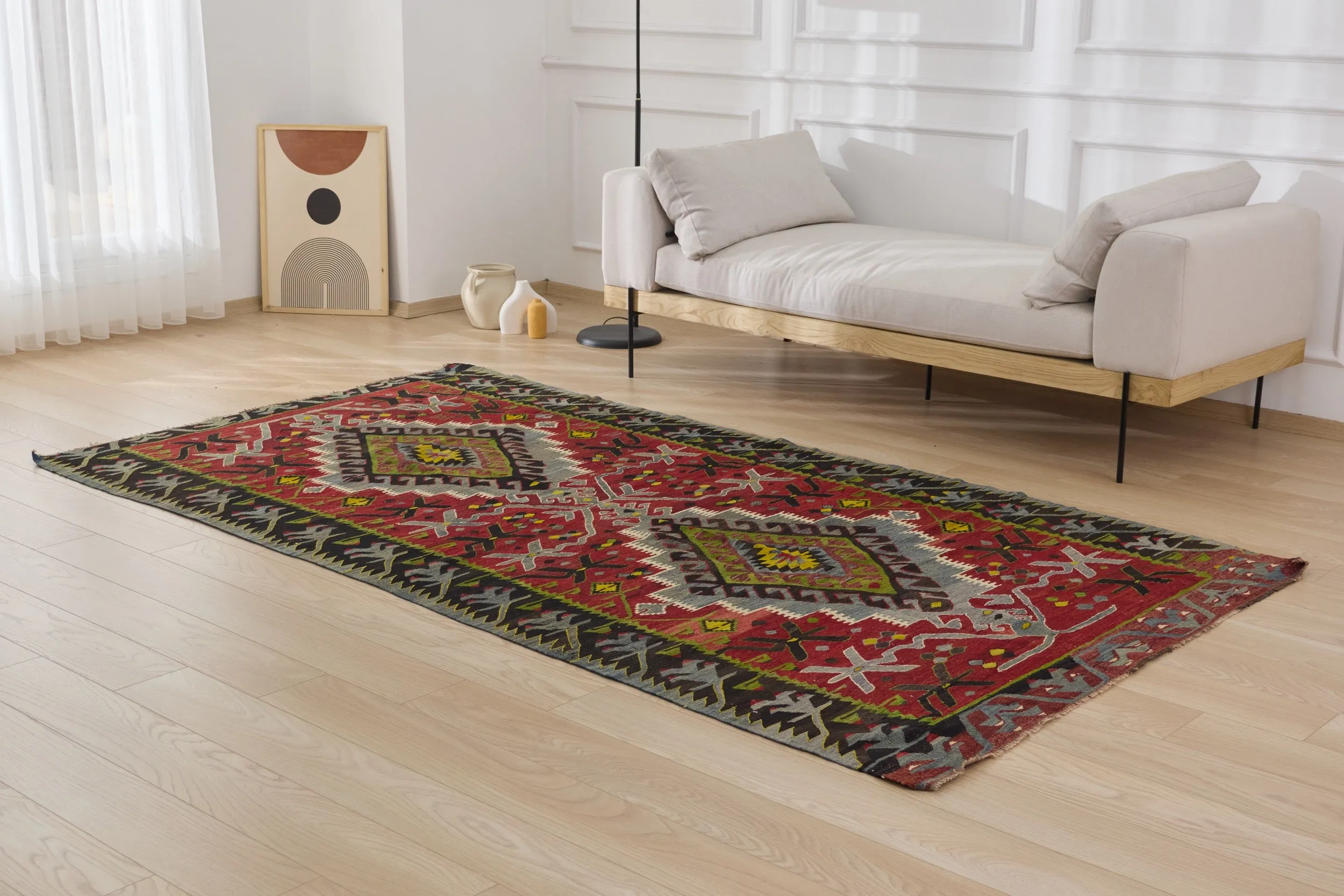 Kallie - Vintage Turkish Kilim Rug