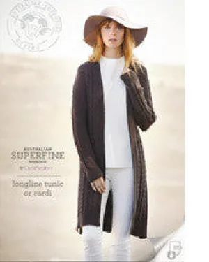 Knitting Pattern Longline Tunic Or Cardi