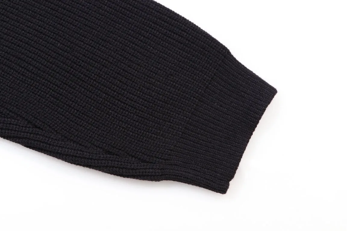 Louis Vuitton Black Wool Blend Crewneck Sweater