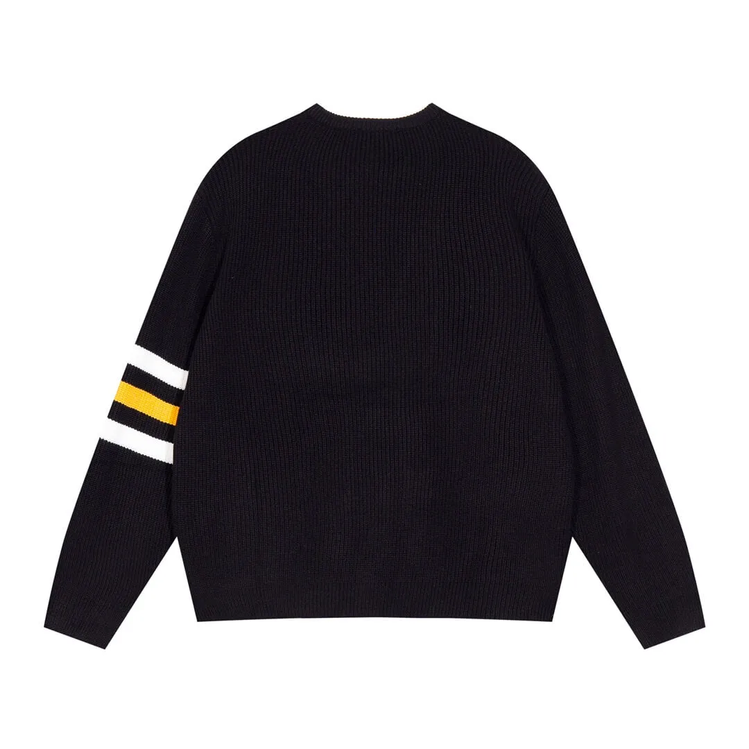 Louis Vuitton Black Wool Blend Crewneck Sweater