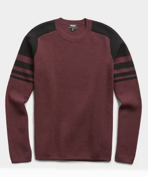 Merino Ski Sweater in Burgundy