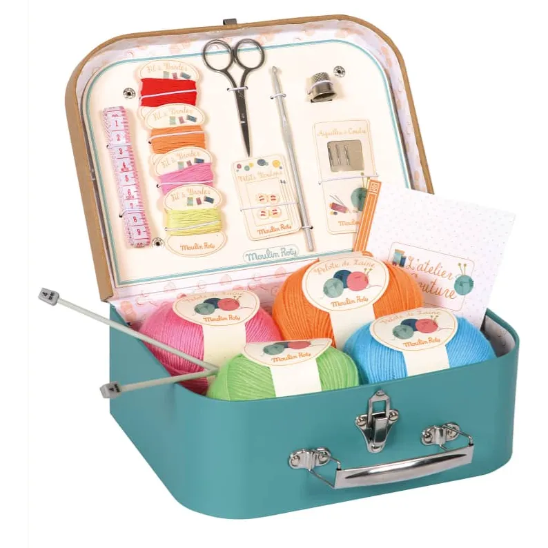 Moulin Roty Sewing & Knitting Suitcase