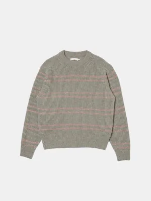 NUDIE JEANS MEN'S GURRA STRIPED SWEATER