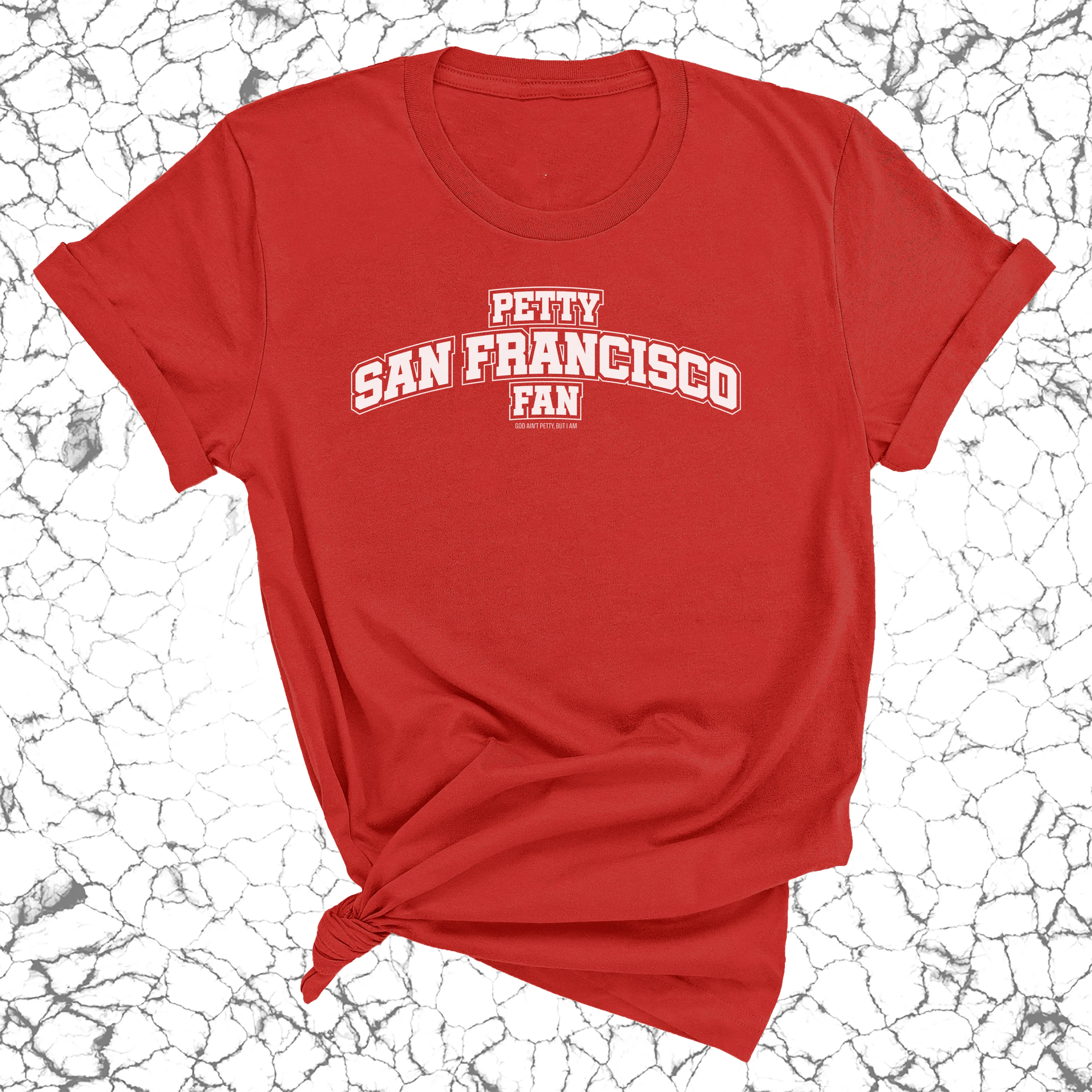 Petty San Francisco Fan Unisex Tee (Red/White)