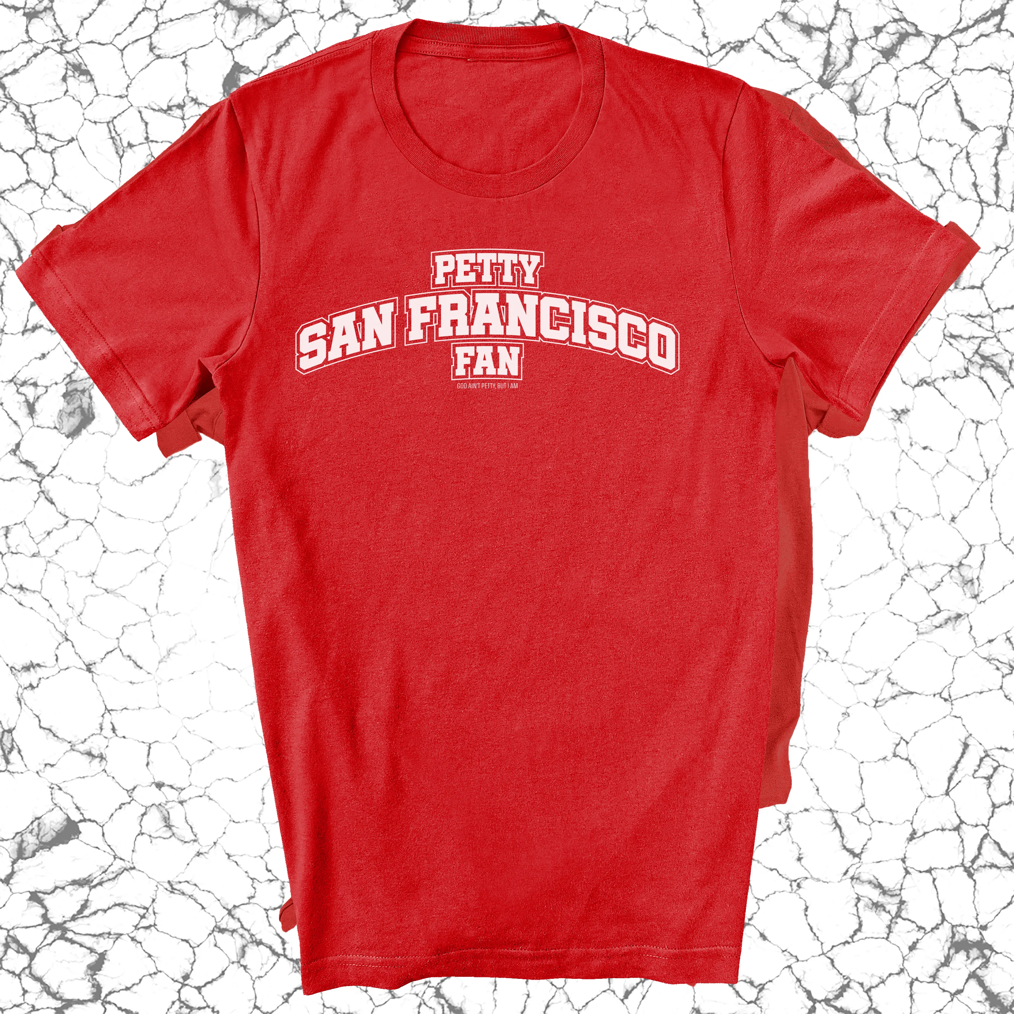 Petty San Francisco Fan Unisex Tee (Red/White)