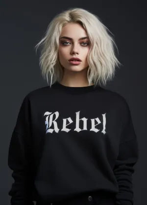 Rebel Sweatshirt Goth Sweater