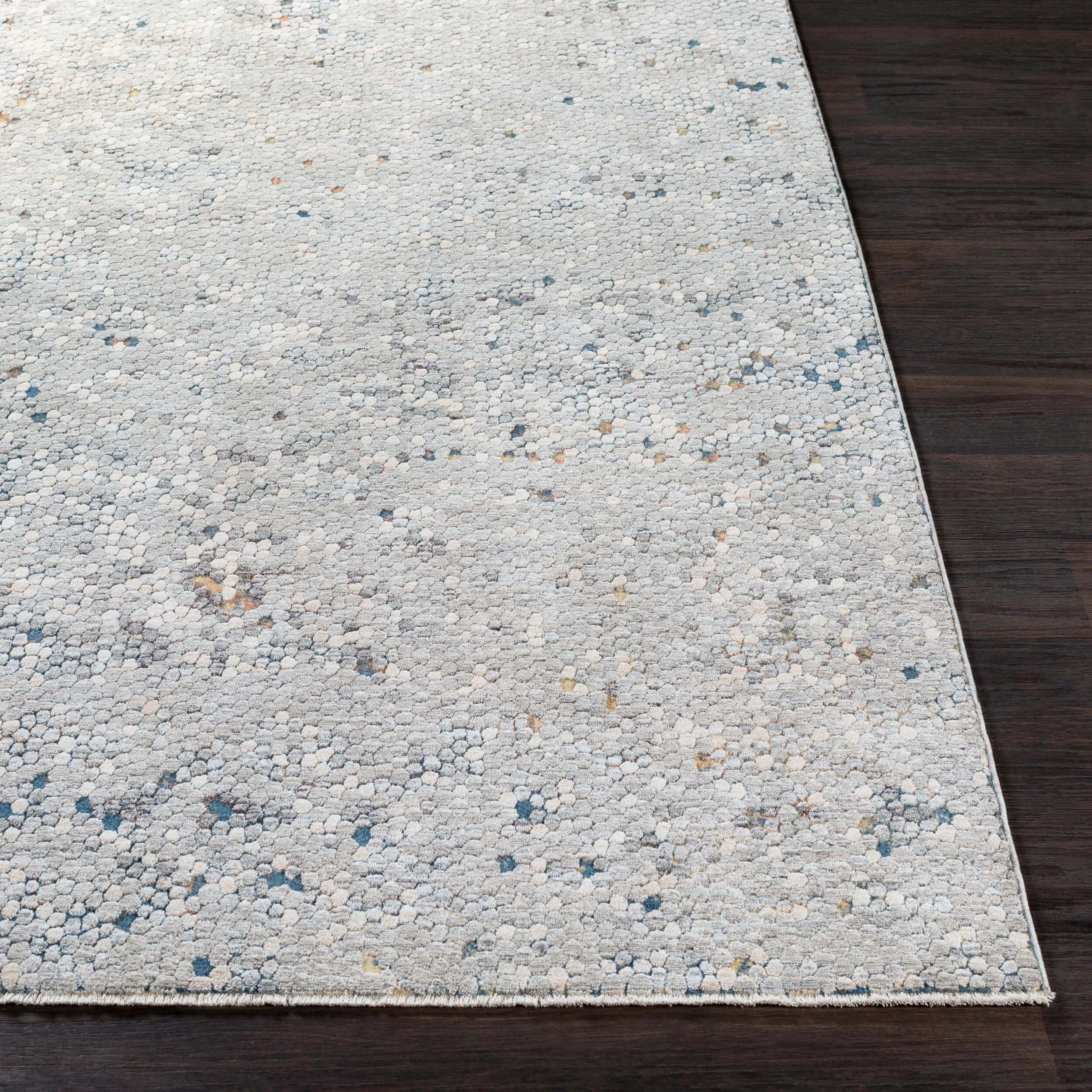 Surya Rug Presidential PDT-2312, Teal/Ivory