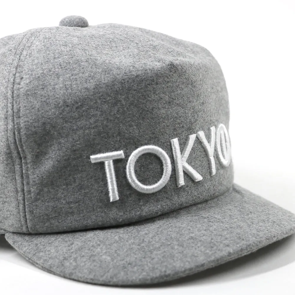 TOKYO WOOL CAP -GRAY-