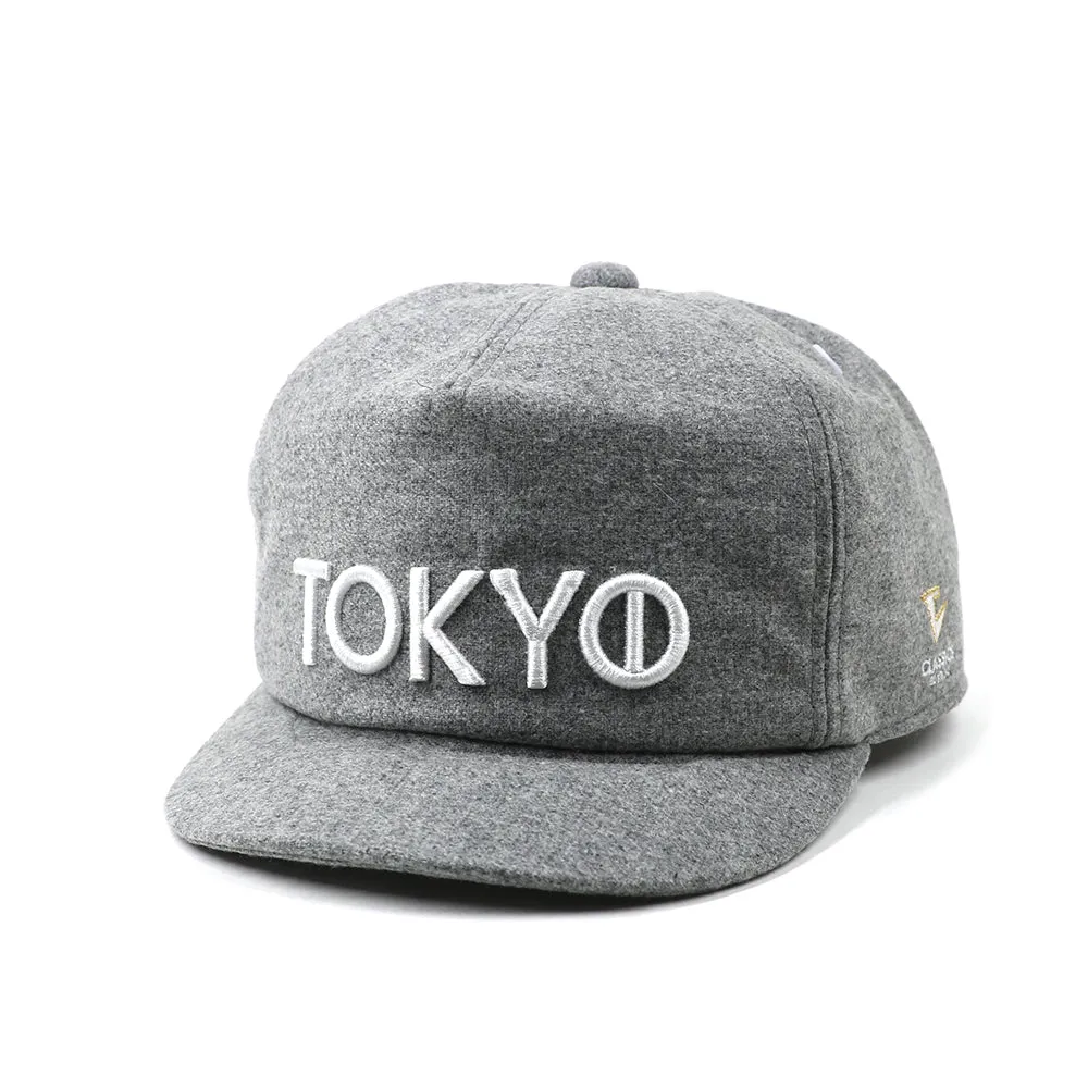 TOKYO WOOL CAP -GRAY-