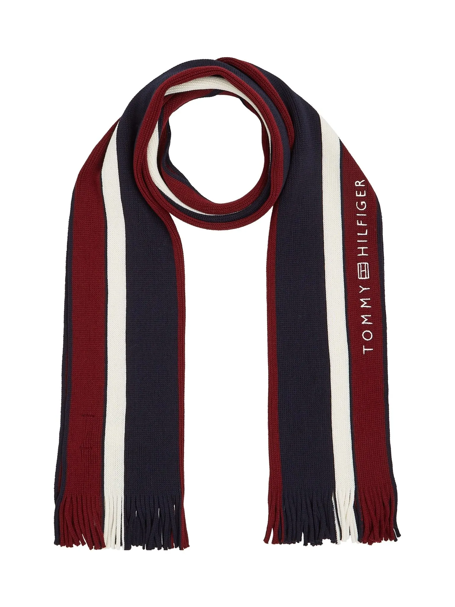 Tommy Hilfiger Corporate Stripe Raschelle Scarf