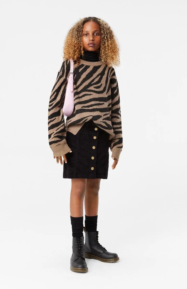 Tween Sweaters | Gerda Zebra Print Sweater | Molo