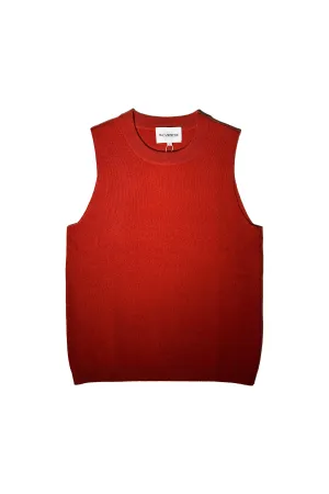 W. Cashmere Dianna Cashmere Tank 182-005R1 | Maple Red